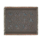 Zodiac Garden Woven Blanket