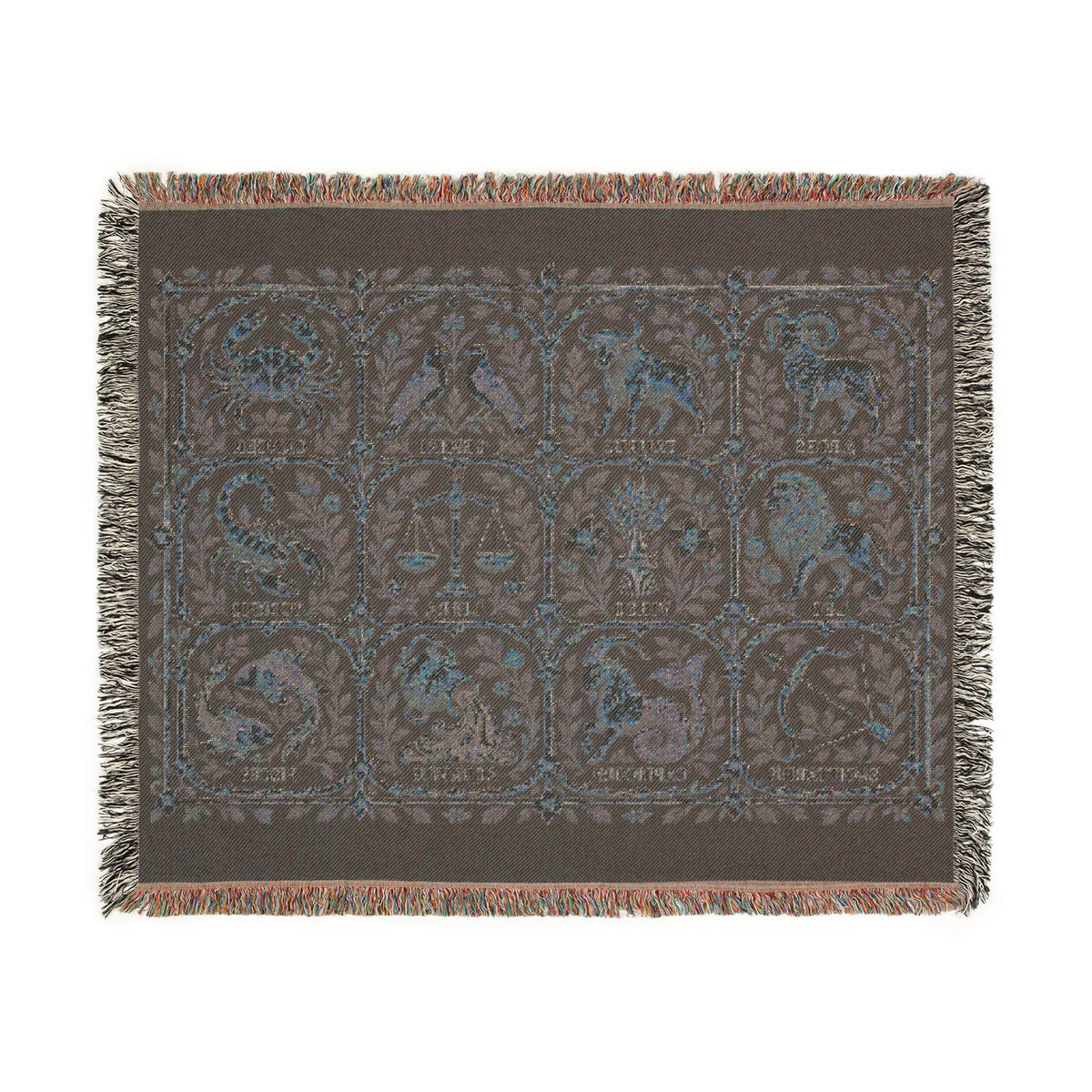 Zodiac Garden Woven Blanket