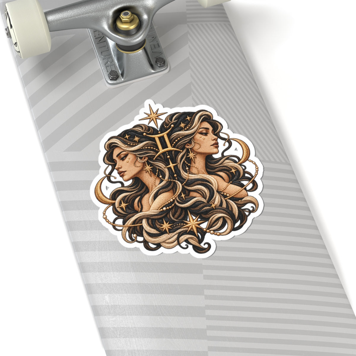 Gemini Astrology Kiss-Cut Sticker | Zodiac Decal