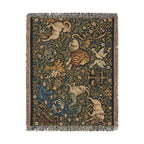 Signs Among the Vines, Woven Astrology Blanket