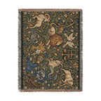 Signs Among the Vines, Woven Astrology Blanket