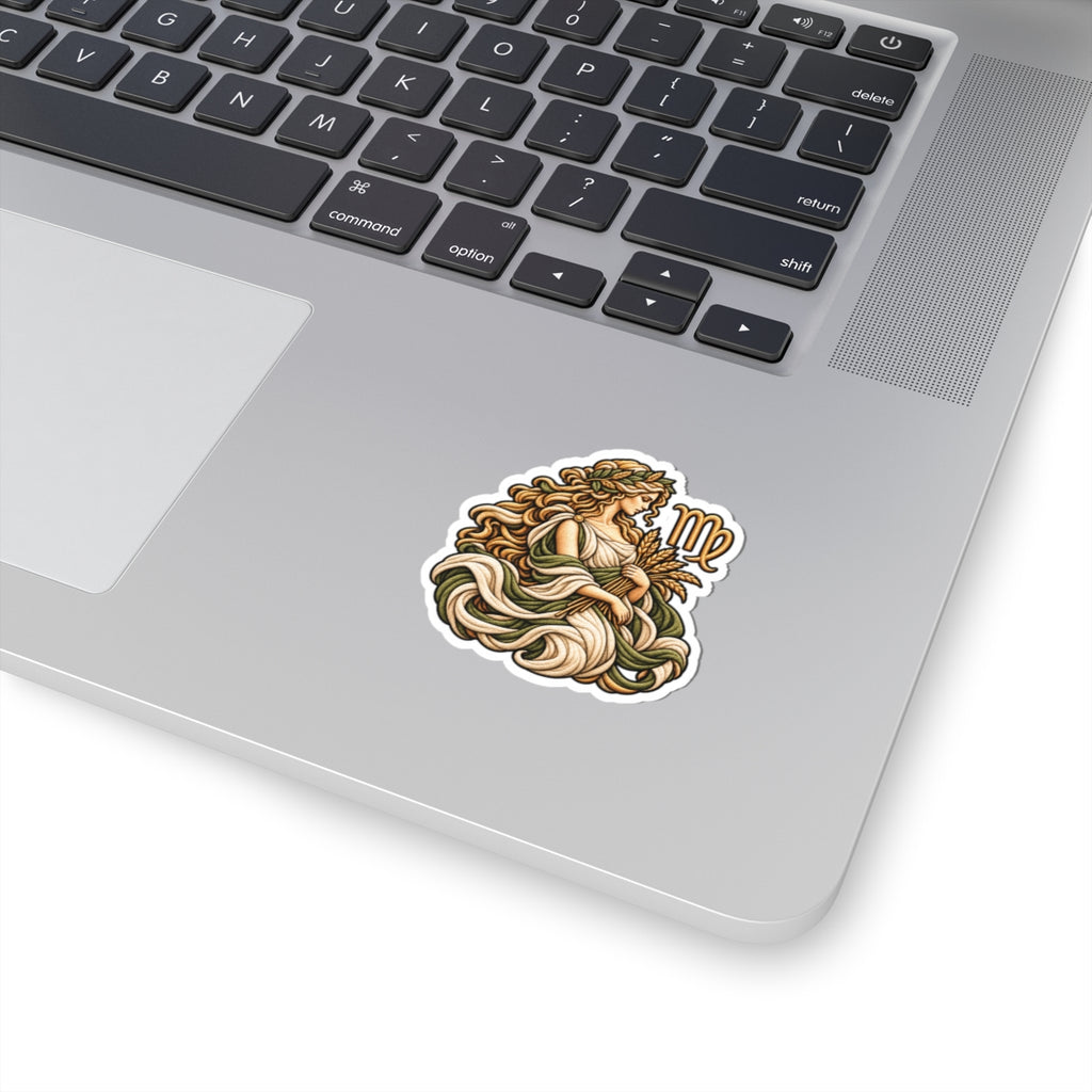 Virgo (Woman) Astrology Kiss-Cut Sticker | Zodiac Decal