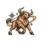 Taurus Constellation Kiss-Cut Sticker | Zodiac Decal