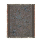 Signs Among the Vines, Woven Astrology Blanket