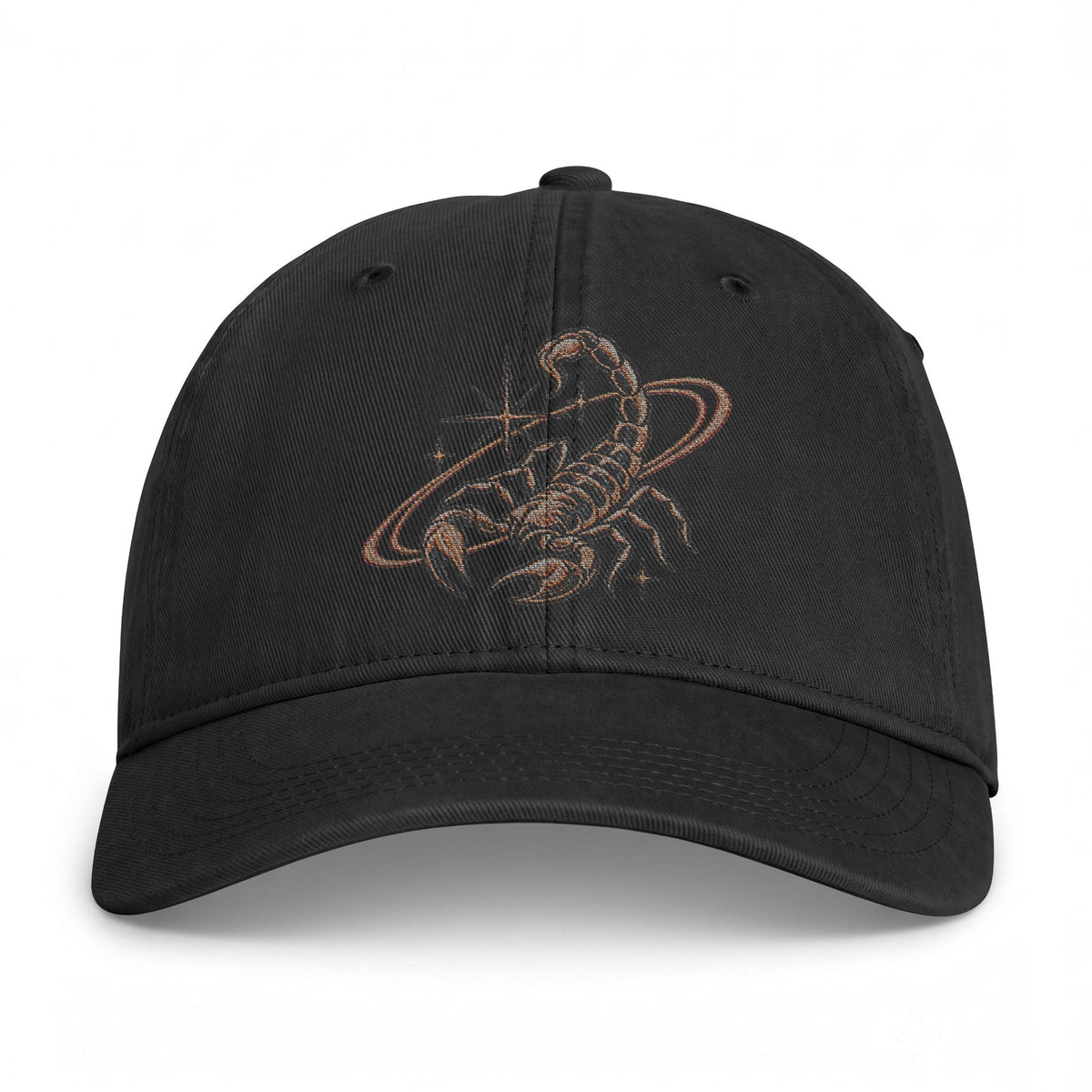 Scorpio Embroidered Coastal Washed Baseball Hat