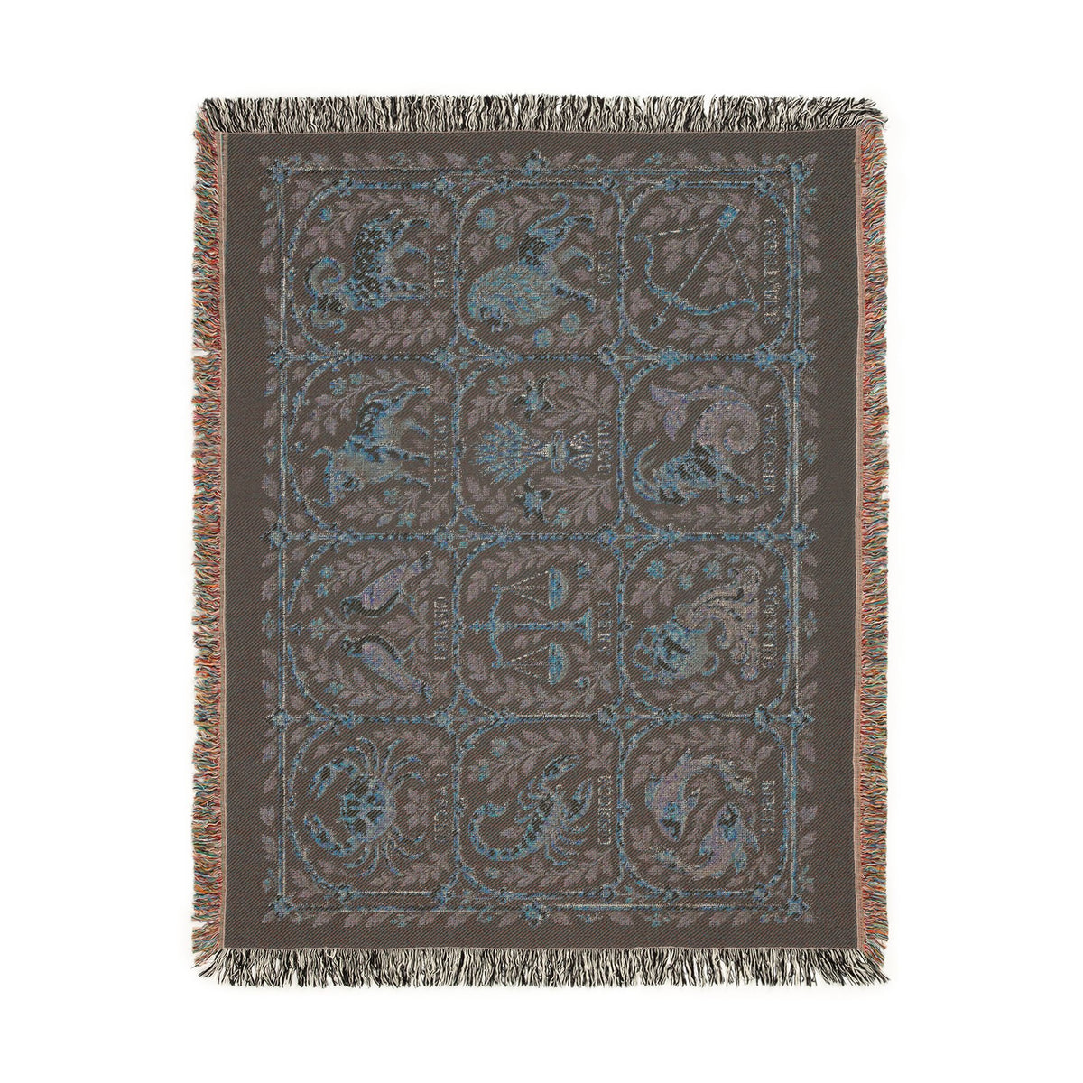 Zodiac Garden Woven Blanket