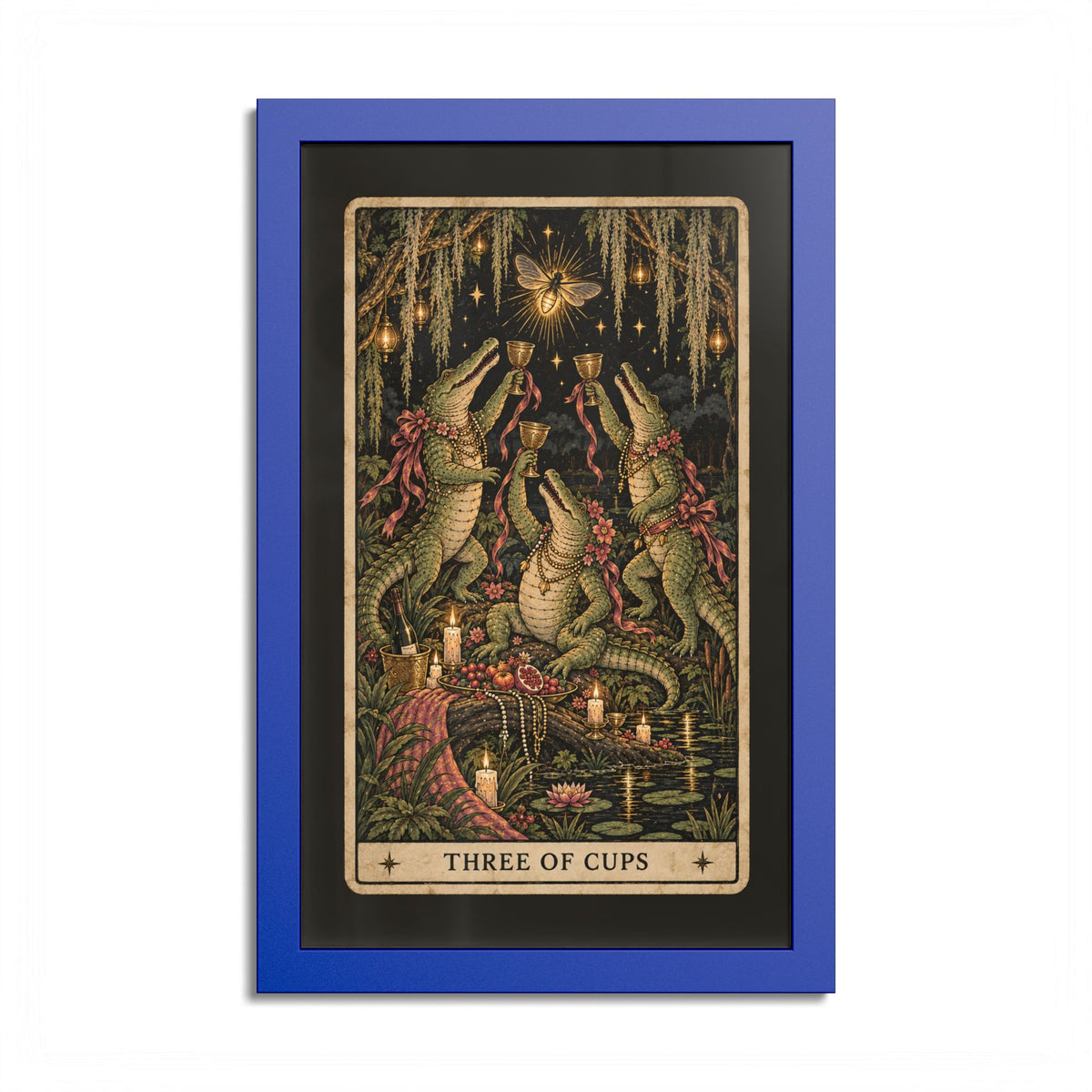 Three of Cups Tarot Poster