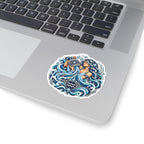 Aquarius (Blue) Constellation Kiss-Cut Sticker | Zodiac Decal