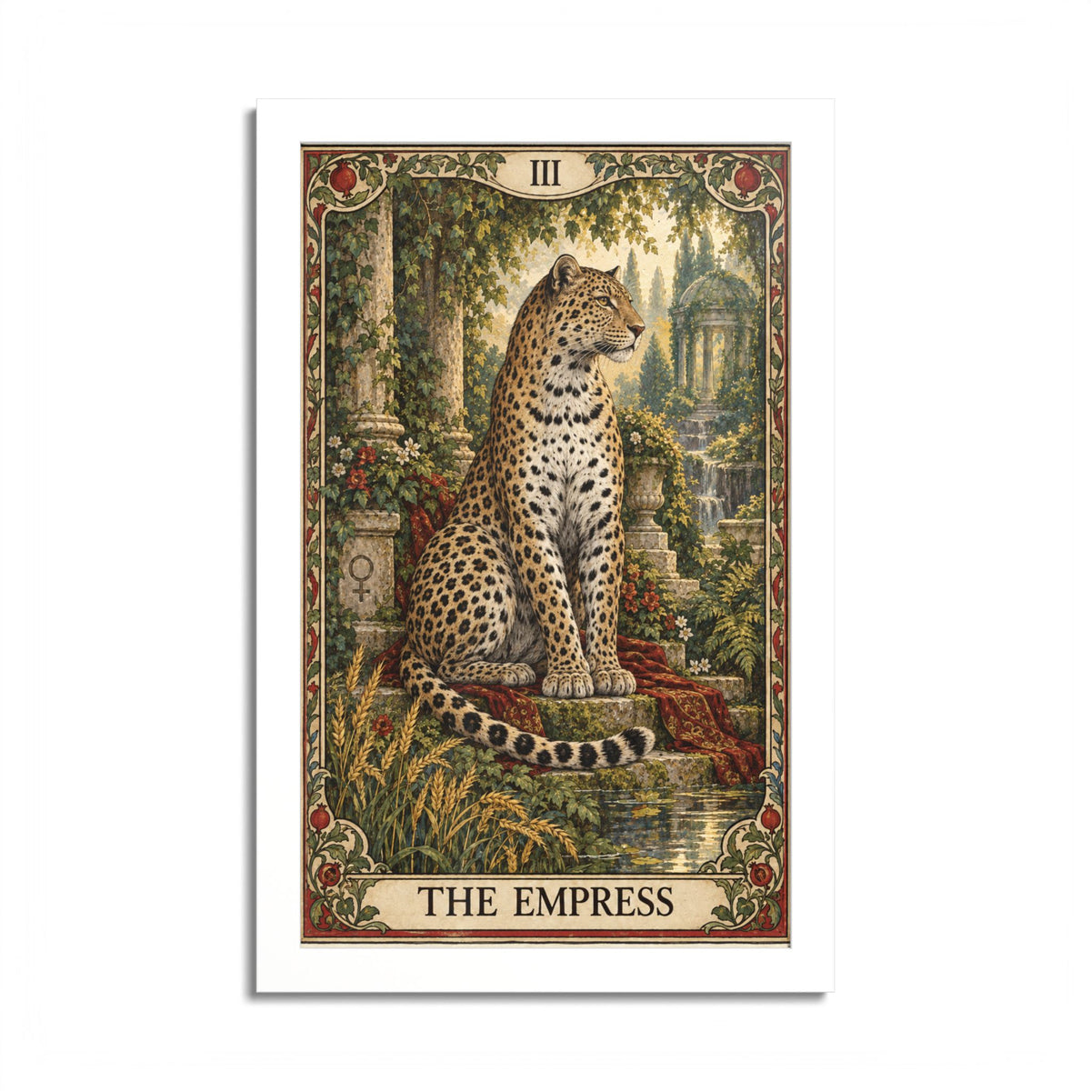 The Empress Tarot Poster