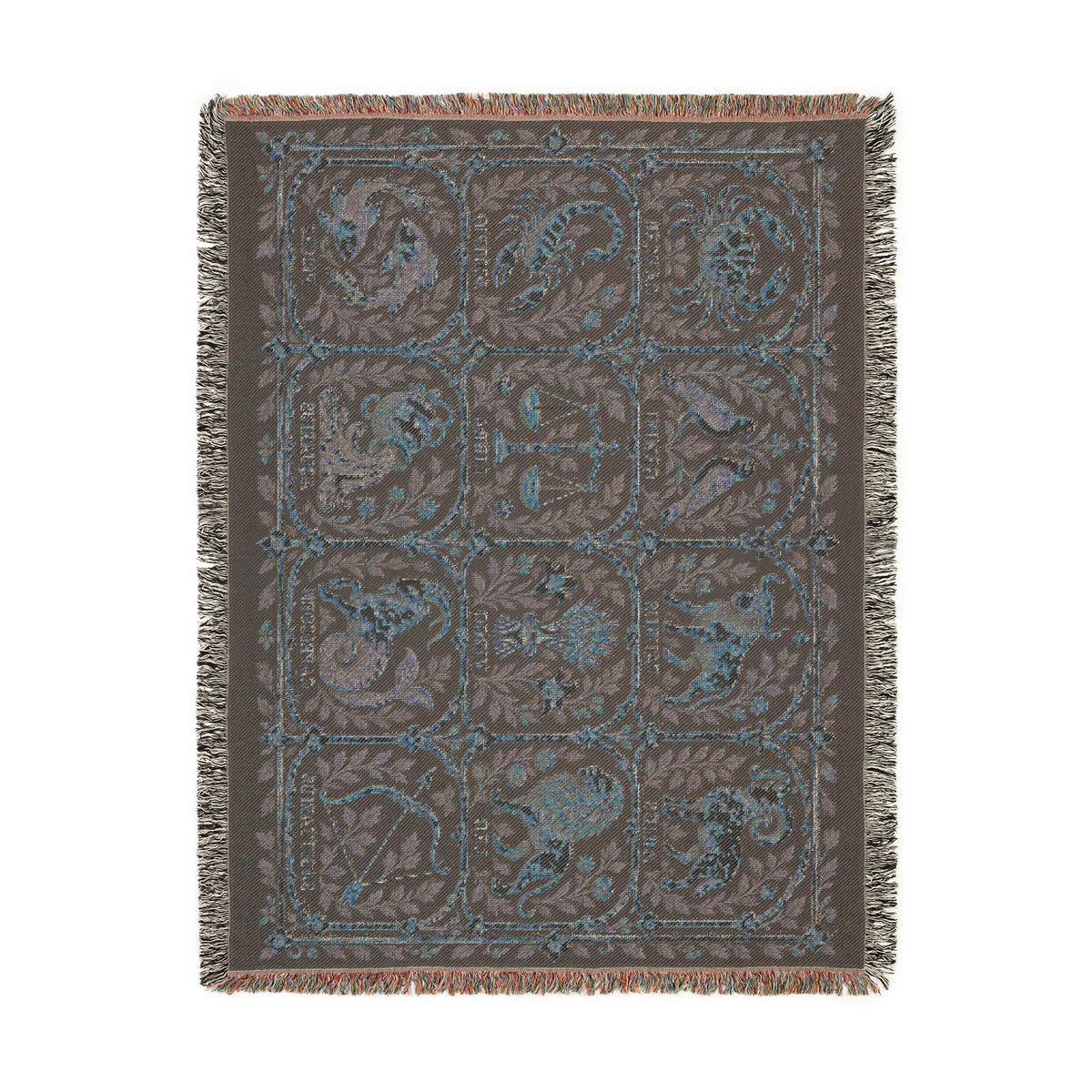 Zodiac Garden Woven Blanket