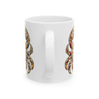 Zodiac Cancer Crab Ceramic Mug — Astrological Horoscope Tea Coffee Cup (11oz, 15oz)