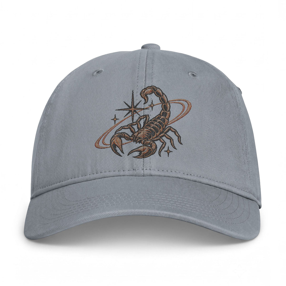 Scorpio Embroidered Coastal Washed Baseball Hat