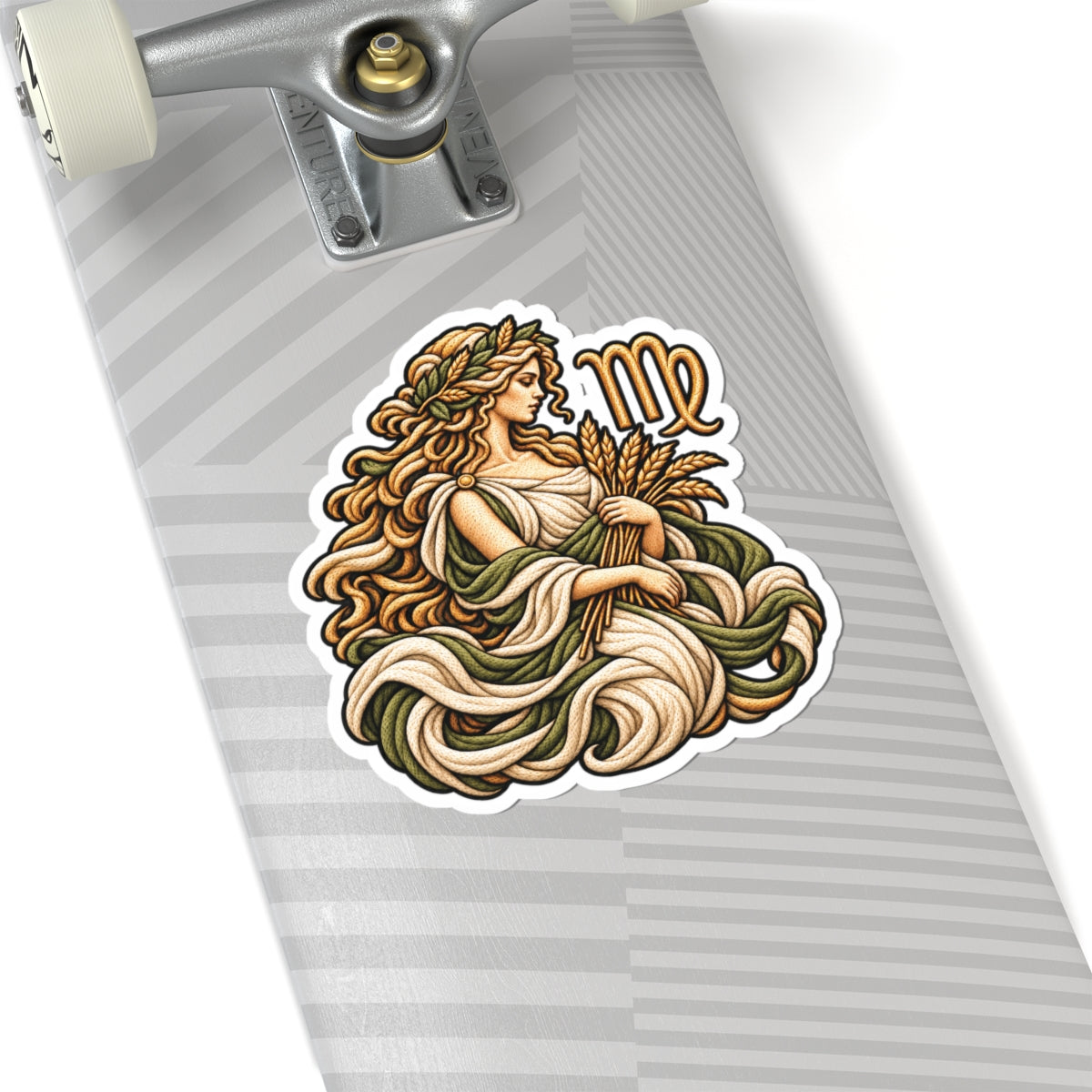 Virgo (Woman) Astrology Kiss-Cut Sticker | Zodiac Decal