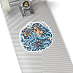 Aquarius (Blue) Constellation Kiss-Cut Sticker | Zodiac Decal