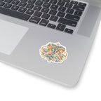 Gemini (Blue) Astrology Kiss-Cut Sticker | Zodiac Decal