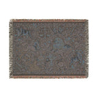 Signs Among the Vines, Woven Astrology Blanket