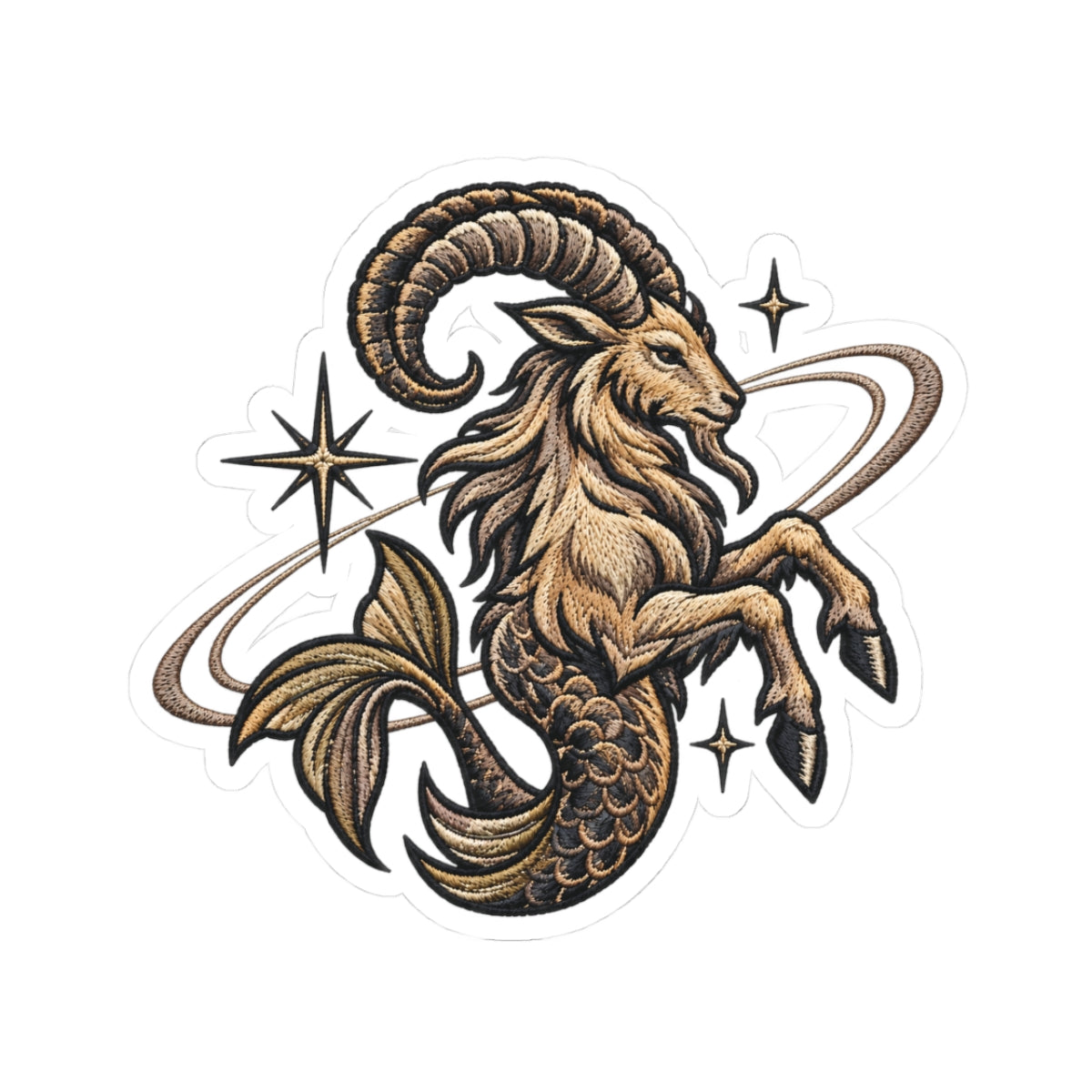 Capricorn Constellation Kiss-Cut Sticker | Zodiac Decal