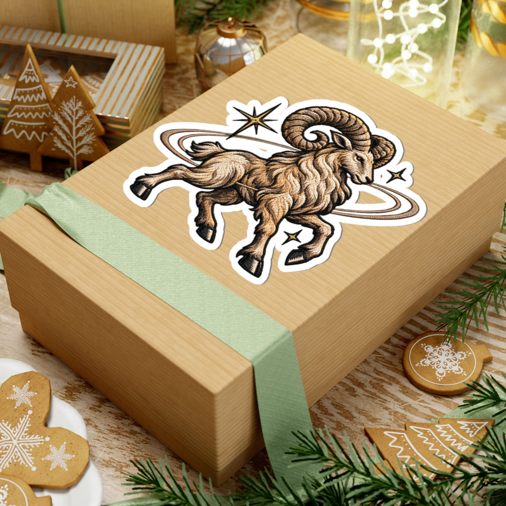 Aries Constellation Kiss-Cut Sticker | Zodiac Decal
