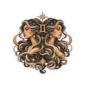 Gemini Astrology Kiss-Cut Sticker | Zodiac Decal