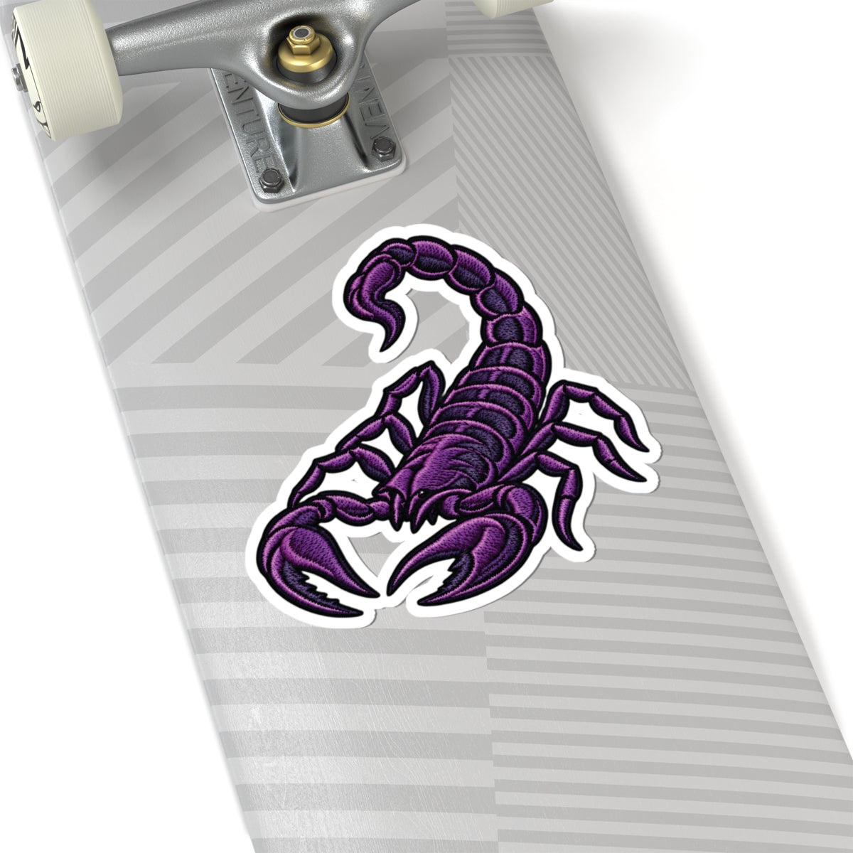 Scorpio (Purple) Astrology Kiss-Cut Sticker | Scorpion Zodiac Decal