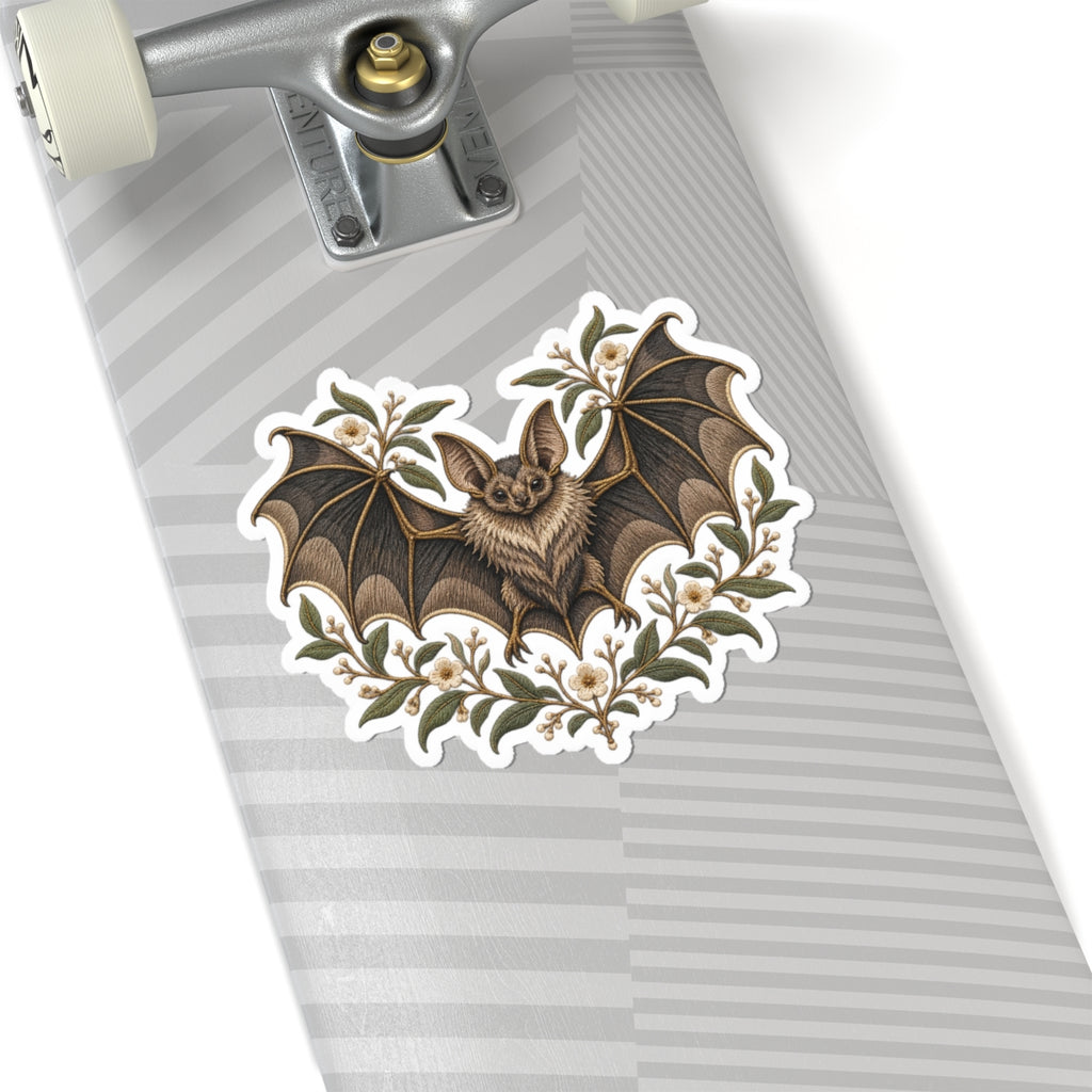 Bat Familiar Kiss-Cut Sticker
