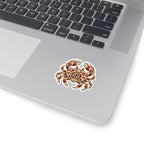 Cancer (Red) Astrology Kiss-Cut Sticker | Crab Zodiac Decal