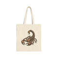 Scorpion Graphic Tote Bag — Zodiac Scorpio Canvas Tote