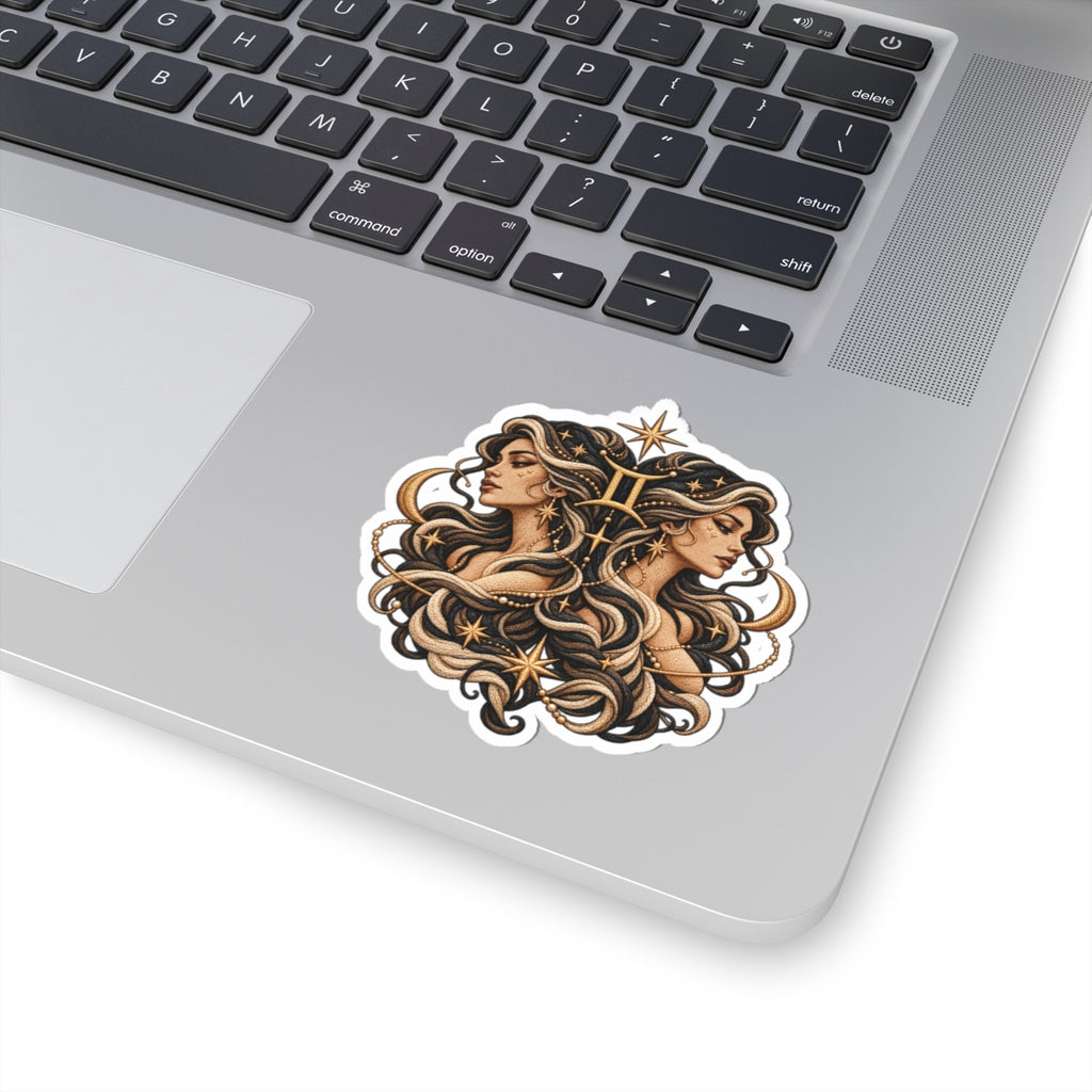 Gemini Astrology Kiss-Cut Sticker | Zodiac Decal