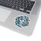 Pisces (Blue) Constellation Kiss-Cut Sticker | Zodiac Decal