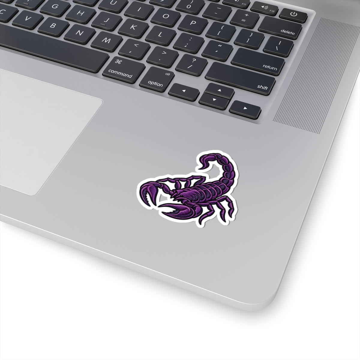 Scorpio (Purple) Astrology Kiss-Cut Sticker | Scorpion Zodiac Decal