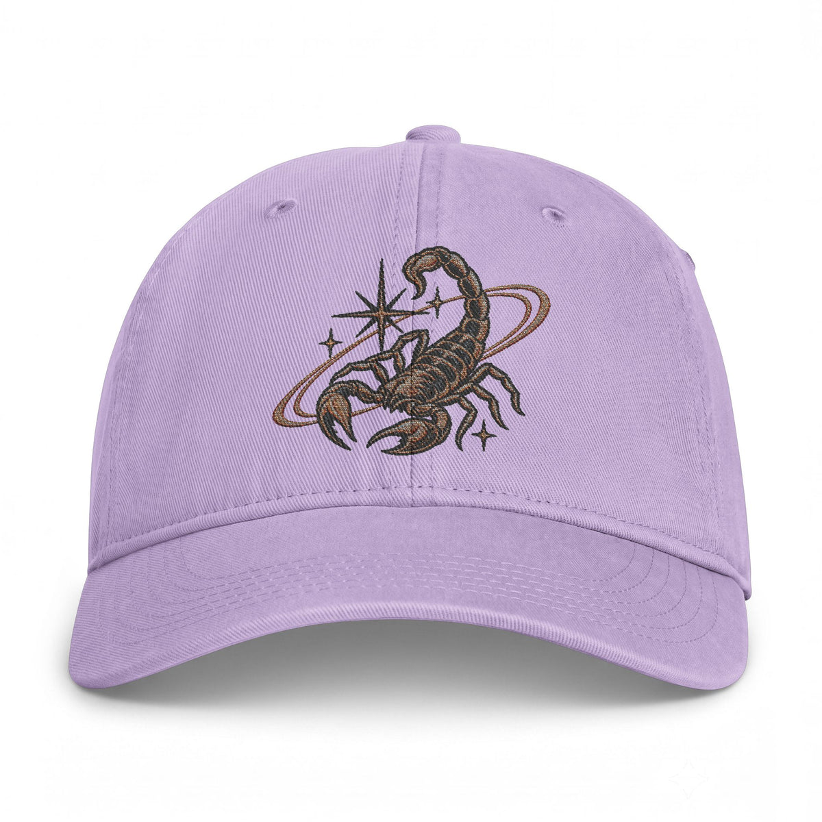 Scorpio Embroidered Coastal Washed Baseball Hat