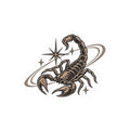 Scorpion Constellation Kiss-Cut Sticker | Zodiac Decal