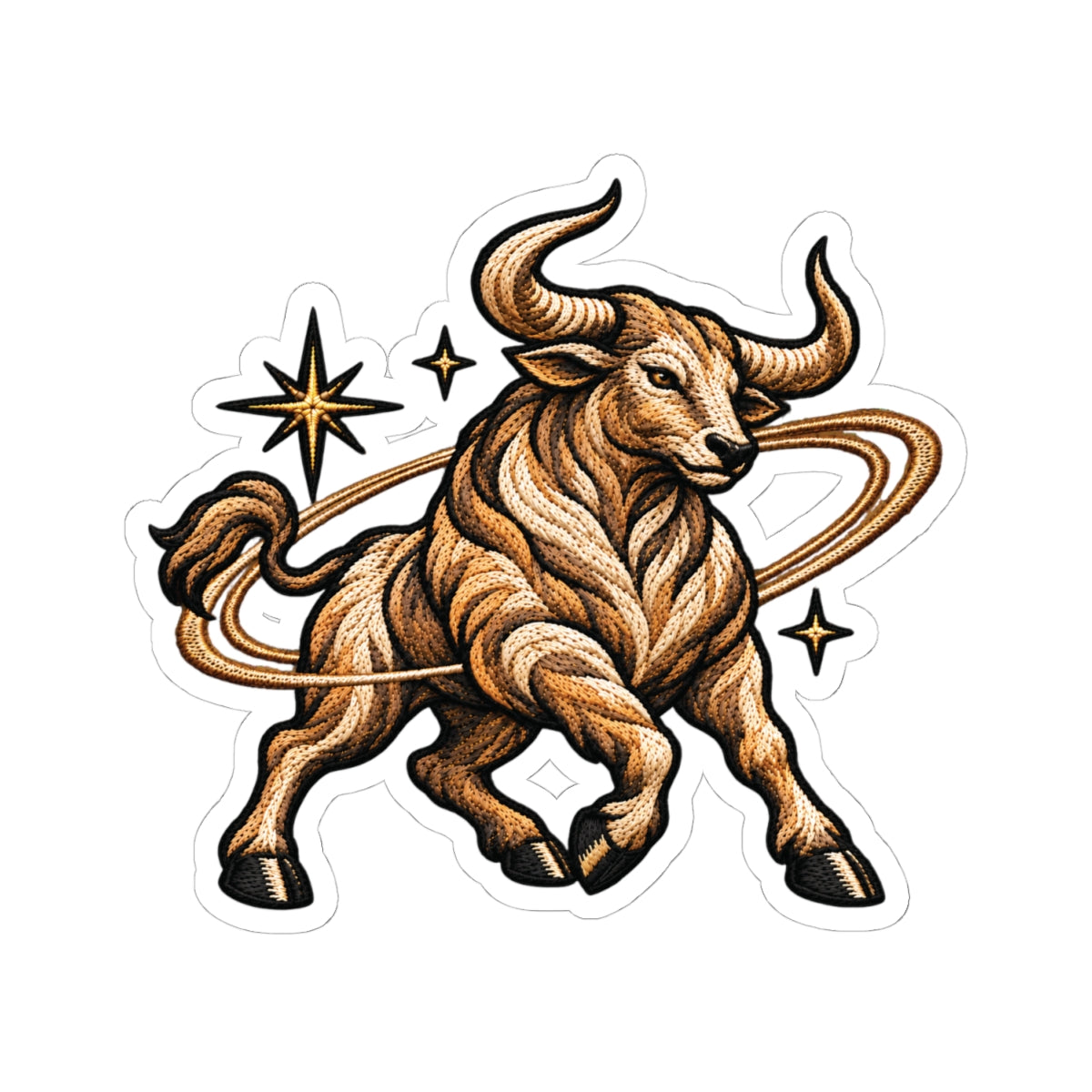 Taurus Constellation Kiss-Cut Sticker | Zodiac Decal