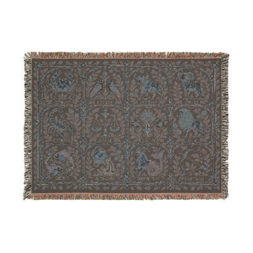 Zodiac Garden Woven Blanket