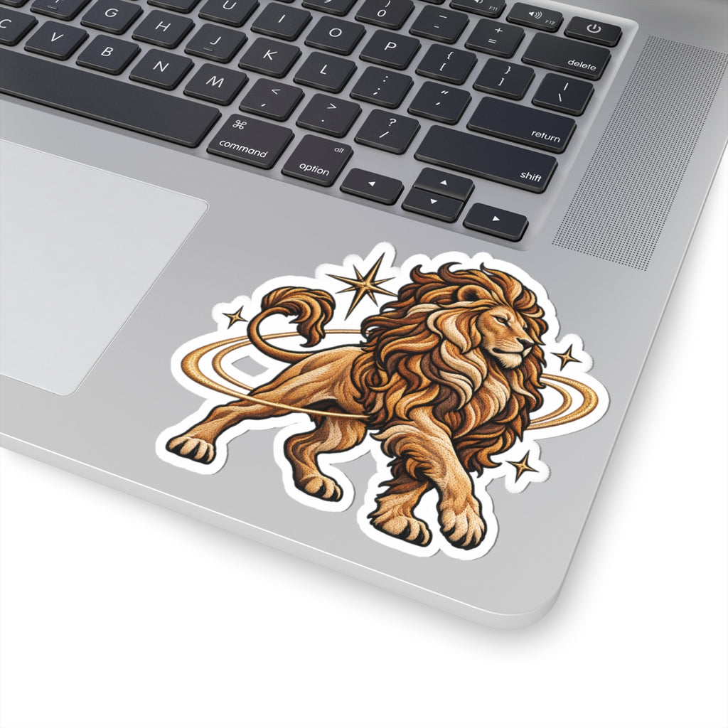 Leo Astrology Kiss-Cut Sticker | Lion Zodiac Decal