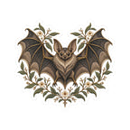 Bat Familiar Kiss-Cut Sticker